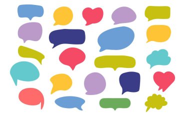 Konuşma baloncuğu metni kümesi