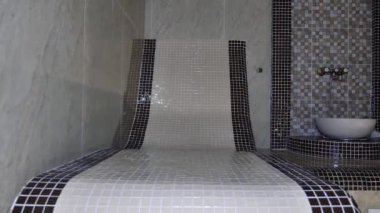 Roma hamamı. Kaplıcada sauna.