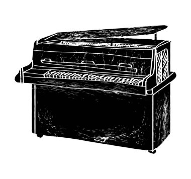 Celesta, Celeste, çan piyanosu. Müzik festivali posteri. Perküsyon müzik aletleri. Rekabet. Bir dizi vektör çizimi. Minimalist tasarım. Pankart, broşür, kapak, baskı.