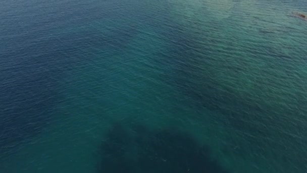 Survoler Mer Bleue Profonde Grèce — Video