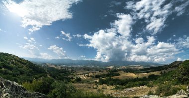 Bir cep telefonuyla çekilmiş manzara manzarası.