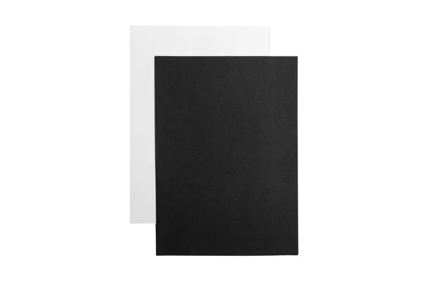 Чорно Білий Ізольований Білому Тлі — стокове фото