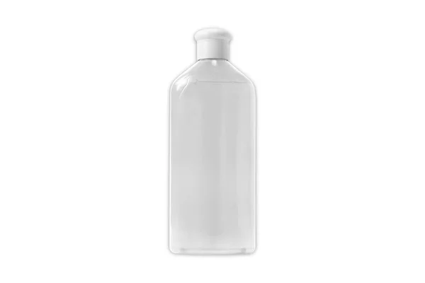 Butelki Szamponu Białym Tle — Zdjęcie stockowe