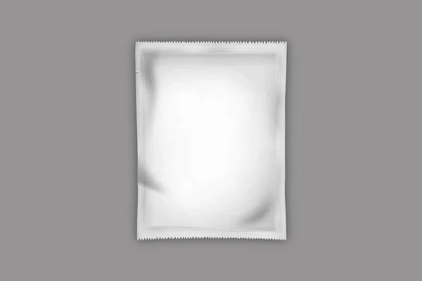 Λευκό Λευκό Φακελάκι Για Φάρμακα Φάρμακα Καφέ Ζάχαρη Αλάτι Μπαχαρικά — Φωτογραφία Αρχείου