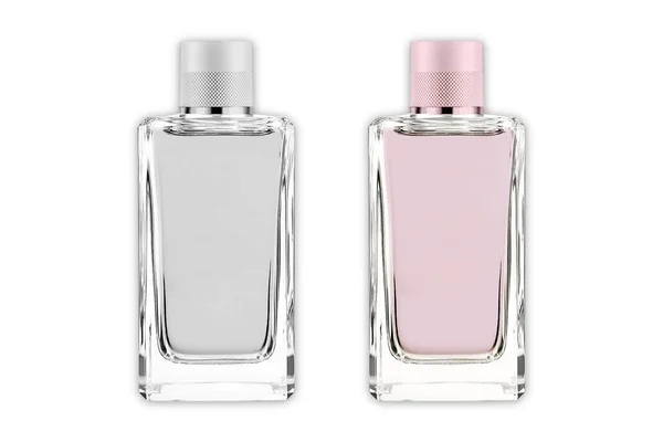 Zestaw Perfum Butelki Wody Kolońskiej — Zdjęcie stockowe