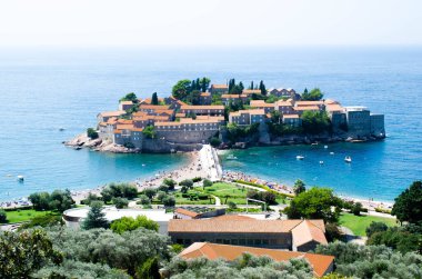 Sveti Stefan en iyi Summerview fotoğrafı