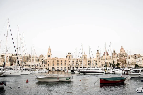 Port Birgu Malta Zdjęcia Wakacji — Zdjęcie stockowe