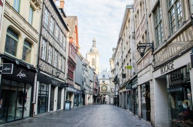 Rouen, Normandiya, Fransa 'daki Old Street