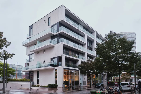 ハンブルク ドイツ 2022年9月 ハファシティの近代的な住宅建築 — ストック写真