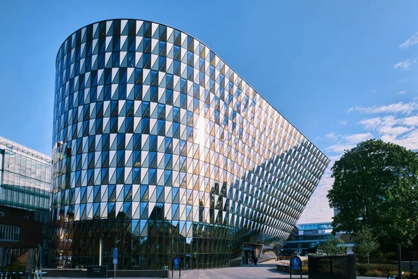 Estocolmo Suécia Setembro 2022 Edifício Auditório Aula Medica Instituto Karolinska — Fotografia de Stock