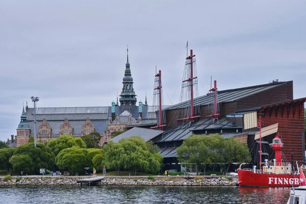 Stoccolma Svezia Settembre 2022 Isola Djurgarden Museo Vasa Dedicato Alla — Foto Stock