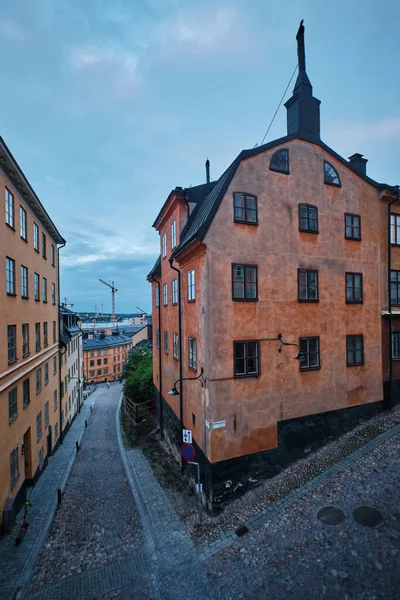 Стокгольм Швеція Сет 2022 Класична Шведська Архітектура Вулиці Белльмансгатан Районі — стокове фото