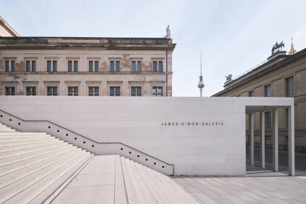 Berlín Německo Září 2022 Moderní Vstupní Budova Galerie Jamese Simona — Stock fotografie