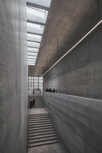 ベルリン ドイツ 2022年9月 チッパーフィールドによって設計されたジェームズ サイモン ギャラリー ベルリン博物館島ビジターセンターの現代的な入り口 — ストック写真