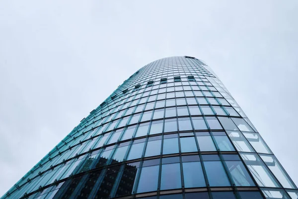Berlín Alemania Sept 2022 Fachada Vidrio Torre Del Edificio Moderno —  Fotos de Stock