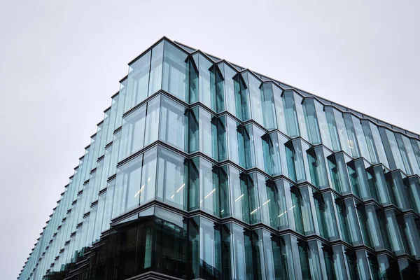 Berlim Alemanha Setembro 2022 Modern Office Building Glass Fachada Edifício — Fotografia de Stock