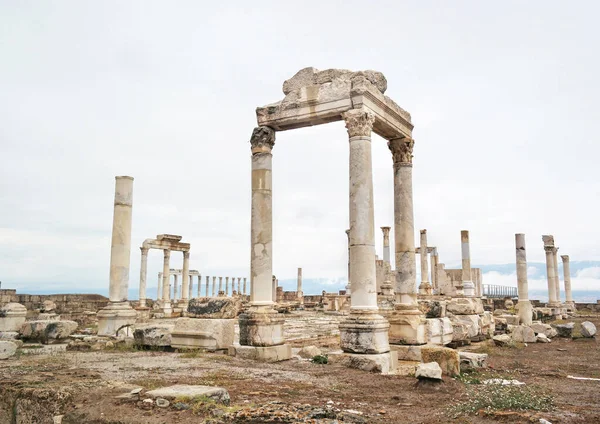 Laodikeia Denizli Turcja Wrzesień 2021 Agora Laodikeia Ancient City Laodikya — Zdjęcie stockowe