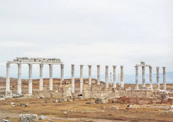 Laodikeia Denizli Turcja Wrzesień 2021 Agora Laodikeia Ancient City Laodikya — Zdjęcie stockowe