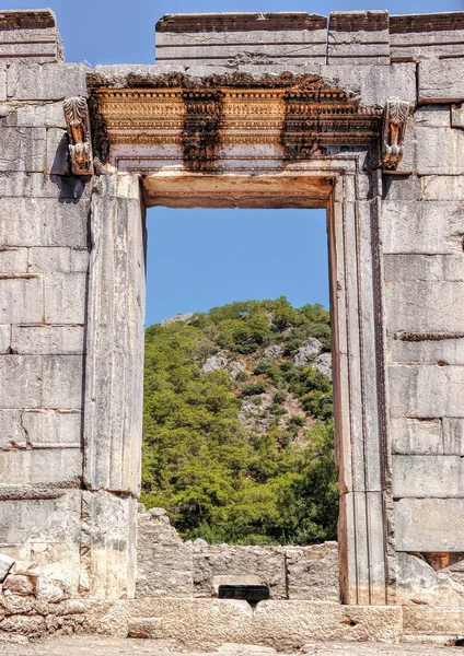 Olimpos Antalya Turquía Mayo 2019 Las Ruinas Antigua Ciudad Olympos —  Fotos de Stock