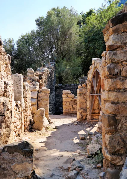 Olimpos Antalya Turkiet Maj 2019 Ruinerna Den Antika Staden Olympos — Stockfoto