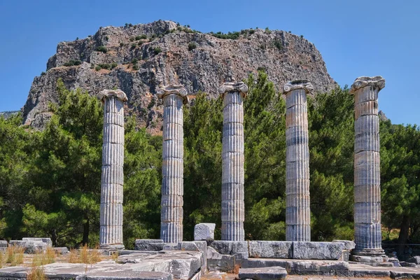 Priene Ske Aydin Turkey Sep 2021 Ruins Ancient City Priene — 图库照片