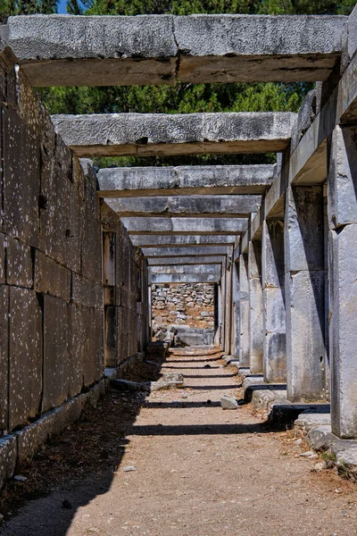 Priene Ske Aydn Törökország 2021 Szept Priene Ősi Városának Romjai — Stock Fotó