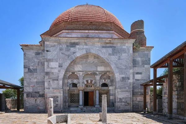 Milet Aydn Turquia Setembro 2021 Ilyas Bey Mesquita Edifício Religioso — Fotografia de Stock