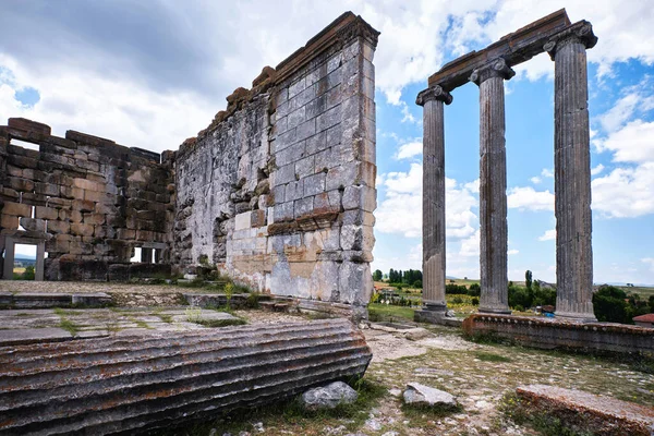 Kutahya Turcja Maj 2021 Świątynia Zeusa Stylu Jońskim Starożytnym Mieście — Zdjęcie stockowe