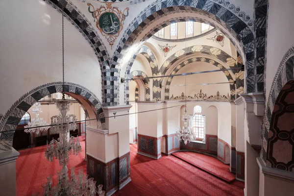イスタンブール トルコ 2023年1月 パントクロケータのZeyrekモスク または修道院の内部ビュー アーチ アーチ アーチ パントクロケータビザンツ教会の詳細 — ストック写真