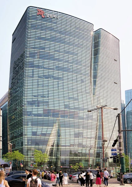 Seoul Zuid Korea Mei 2022 Twin Tree Towers Gladde Glazen — Stockfoto