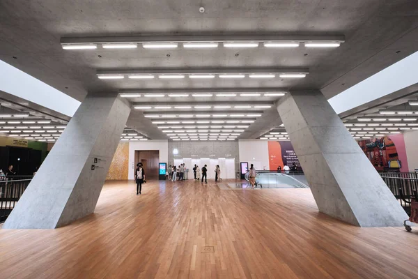 Hong Kong Chiny Kwietnia 2023 Wnętrze Muzeum Dzielnicy Kulturalnej West — Zdjęcie stockowe