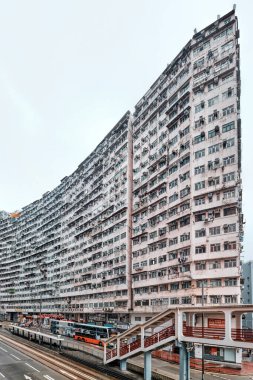 Quarry Bay, Hong Kong - Nisan 2023: 