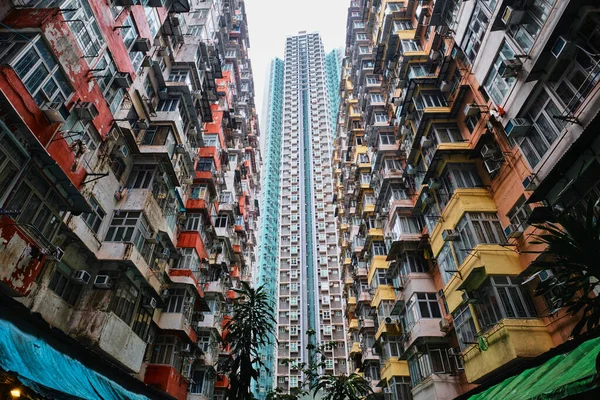 Quarry Bay Hong Kong April 2023 Yik Cheong Building Також — стокове фото