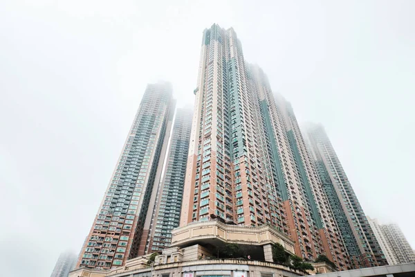 Hong Kong Čína Duben 2023 Budovy Obytná Zóna Okrese Tseung — Stock fotografie