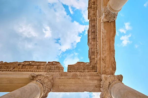 Mugla Τουρκία Ιουλίου 2023 Αρχιτεκτονικά Λείψανα Της Αρχαίας Πόλης Της — Φωτογραφία Αρχείου