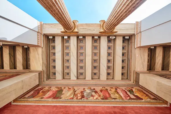 เอเธนส นาคม 2024 มหาว ทยาล ยแห งชาต และ Kapodistrian อาคารเอเธนส — ภาพถ่ายสต็อก