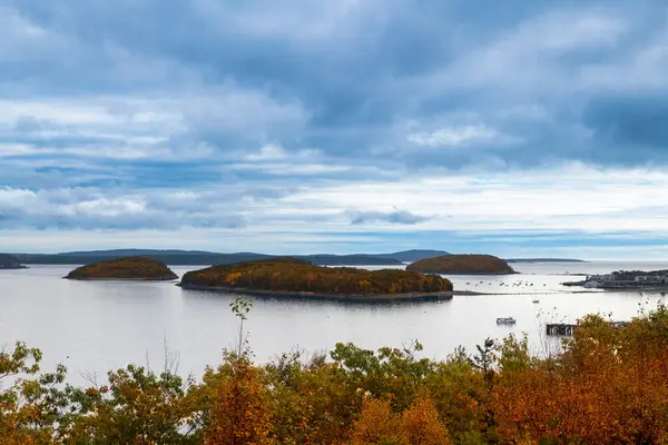 Scenic View Sea Islands Acadia National Park Maine Usa — Stock Photo, Image