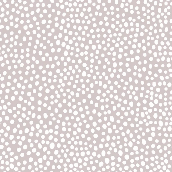 Ручной Рисунок Polka Dots Бесшовный Шаблон Абстрактный Безморщинистый Фон Цвета — стоковый вектор