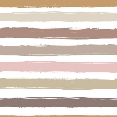 El çizimi, kusursuz çizgili desen. Çocukça fırça darbeleri. vektör grunge çizgileri