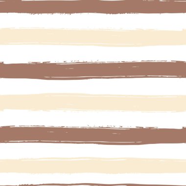 El çizgisi desenli, kahverengi çizgili, pürüzsüz arka plan, çocuksu fırça darbeleri. vektör grunge çizgileri
