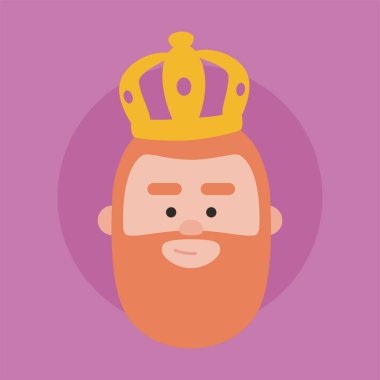 Gaspar 'ın oryantasyon kralı. Noel süsü seçildi. Büyücü bilge adamlar..