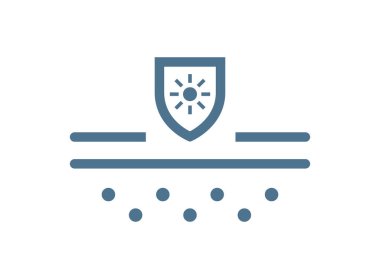 Cilt bakım konsepti simgesi. İzole vektör illüstrasyonu