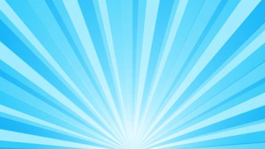 Glittering light blue radiation Background illustration. clipart