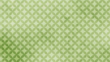 Japonca arkaplan: Modern Japon Geometrik Deseni (Shippou) yeşil