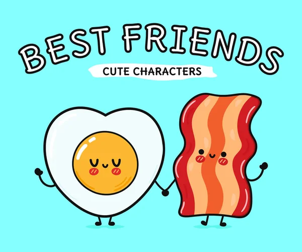 Vetores de Cute Personagens De Desenhos Animados De Letras Bff