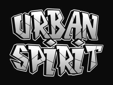 Cesur, stilize tipografi, şehir ruhunu grafitiden esinlenilmiş bir estetik ile ortaya koyuyor..