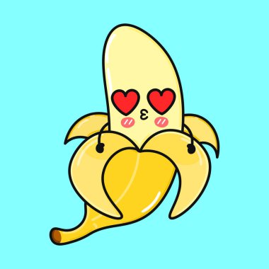 Sevgisini kalbinden gelerek ifade eden, aşık bir muz karakteri. Muzun sevimli ve anlamlı bir yüzü var..