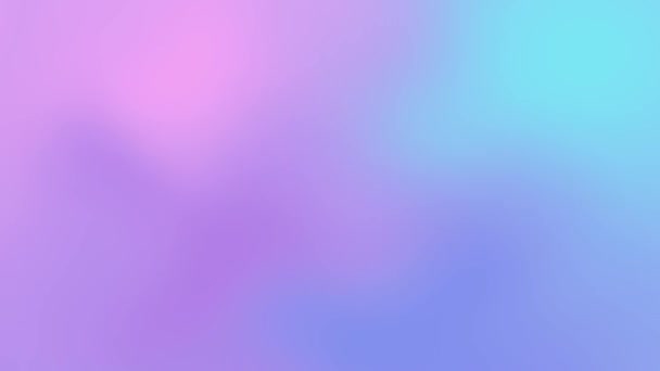 Фон Анимированного Градиентного Движения Светло Фиолетовыми Светло Голубыми Цветовыми Комбинациями — стоковое видео