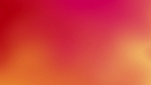 Фон Анимированного Градиентного Движения Сочетанием Розового Желтого Оранжевого — стоковое видео