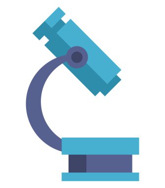 mikroskop laboratuvar aracı izole edilmiş simge